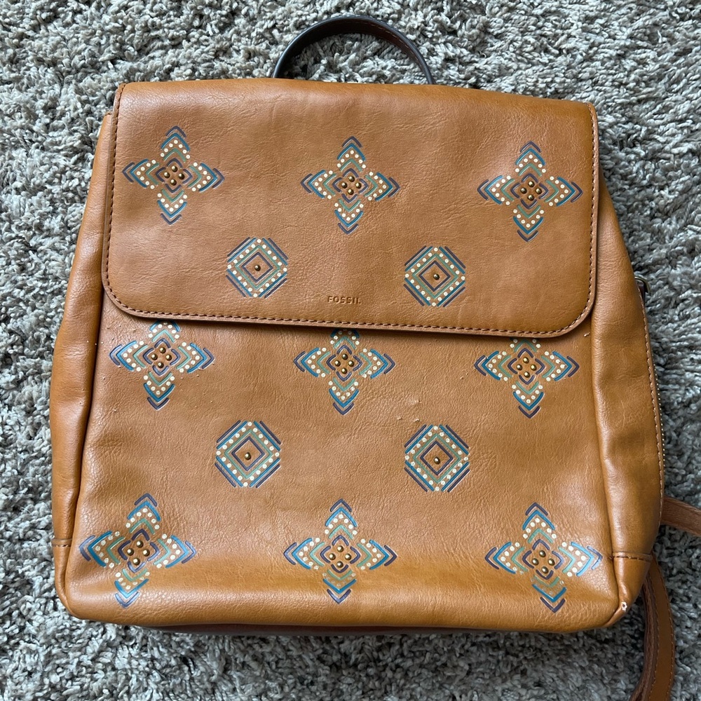 Fossil Back Pack Purse